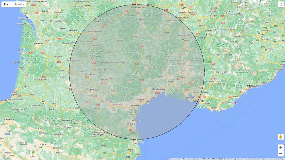 zone d'intervention
